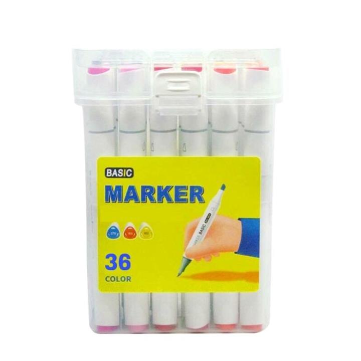 ماژیک راندو بیسیک مدل براش بسته 36 عددی